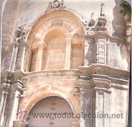 Fotografia antiga: FOTOGRAFIA ANTIGUA DE LA PORTADA DE UNA IGLESIA - 7 X 7 CM. - HE INTENTADO AVERIGUAR PERO NO SE CUAL