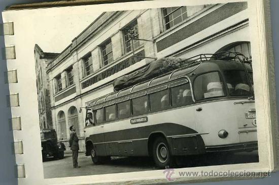 Fotograf&iacute;a antigua: BLOC 20 FOTOGRAFIAS EXCURSI&Oacute;N EMPRESA EN AUTOBUS VIAJES MARSANS
