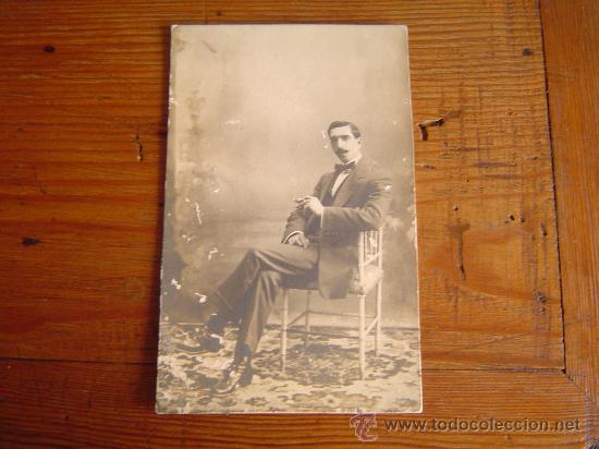Fotograf&iacute;a antigua: Antigua targeta postal - Foto 1