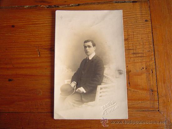 Fotograf&iacute;a antigua: Antigua targeta postal - Foto 1