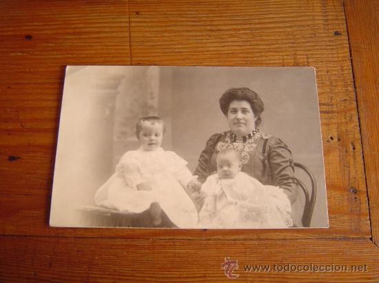 Fotograf&iacute;a antigua: Antigua targeta postal - Foto 1