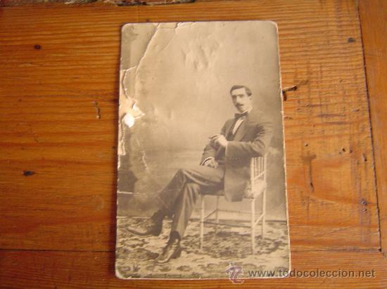 Fotograf&iacute;a antigua: Antigua targeta postal - Foto 1