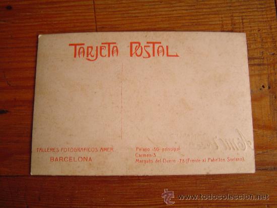 Fotograf&iacute;a antigua: Antigua targeta postal - Foto 2