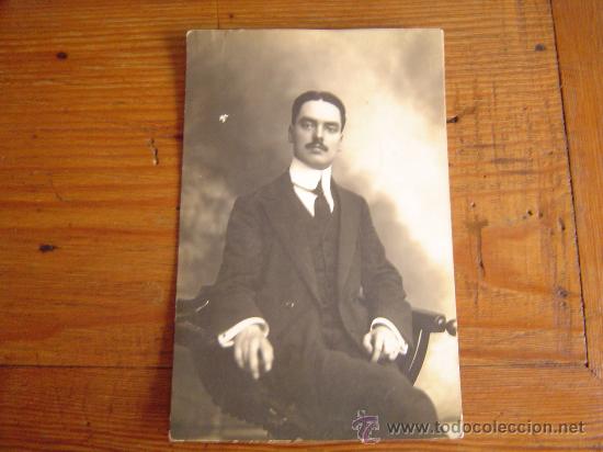 Fotograf&iacute;a antigua: Antigua targeta postal - Foto 1