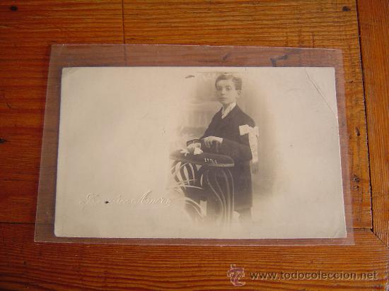 Fotograf&iacute;a antigua: Antigua targeta postal - Foto 1