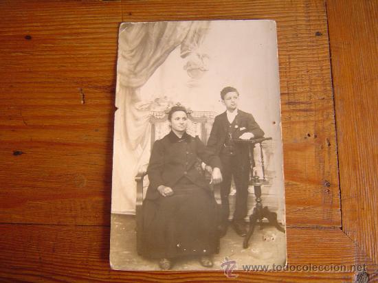 Fotograf&iacute;a antigua: Antigua targeta postal - Foto 1