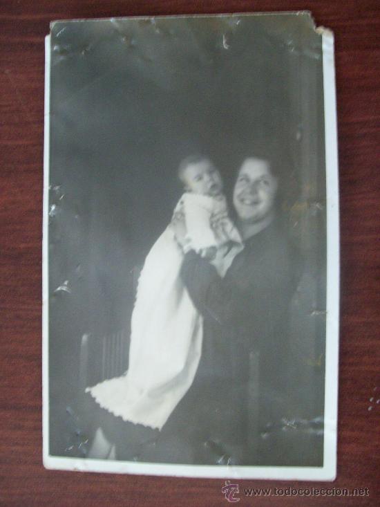 Fotografia antica: MOTHER AND BABY, M&egrave;re et son b&eacute;b&eacute;, MAMA Y BEBE - 1927