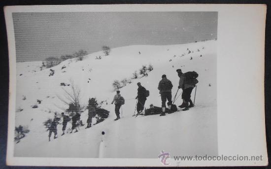 Antique Photography: FOTOGRAFIA/TARJETA POSTAL, UNIDAD ALPINA DE MANIOBRAS,  (271)