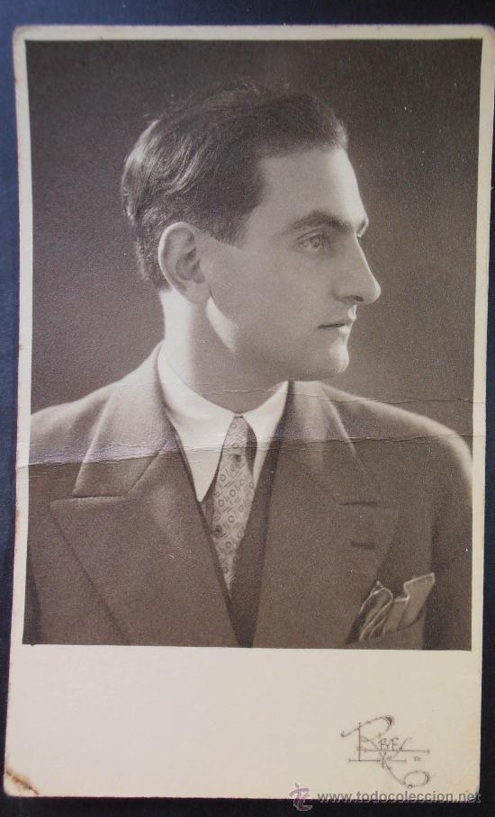 Fotografia antica: FOTOGRAFIA/TARJETA POSTAL, RETRATO DE CABALLERO,  (1142)