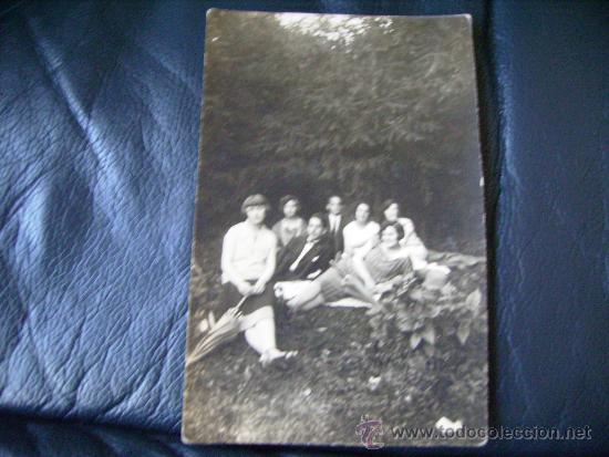 Antique Photography: FOTO FAMILIAR,A&Ntilde;O 1926.ESCRITA SIN CIRCULAR.