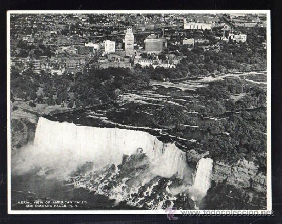 Fotograf&iacute;a antigua: FOTOGRAFIA DE LAS CATARATAS DEL NIAGARA. 23 X 18CM.