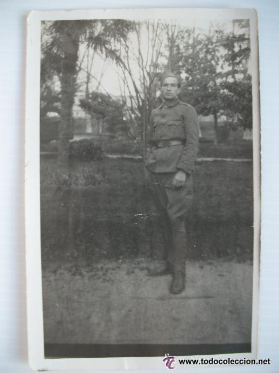 Fotograf&iacute;a antigua: MILITAR : SOLDADO DE INFANTERIA, EPOCA DE LA REPUBLICA ....