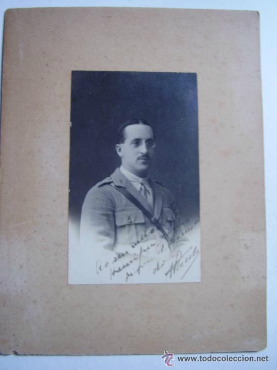 Fotograf&iacute;a antigua: FOTOGRAFIA MILITAR PRIMEROS DE SIGLO XX. SOBRE CARTON DE 17 X 23 CM .