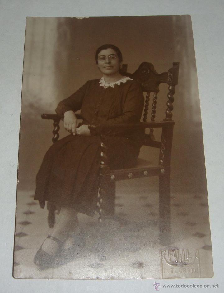 Fotografia antica: Antigua Tarjeta Postal. Fot&oacute;grafo Revilla.