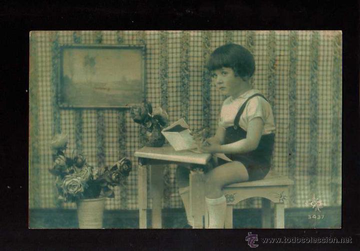 Antique Photography: Postal fotogr&aacute;fica. Ni&ntilde;a. Circulada .