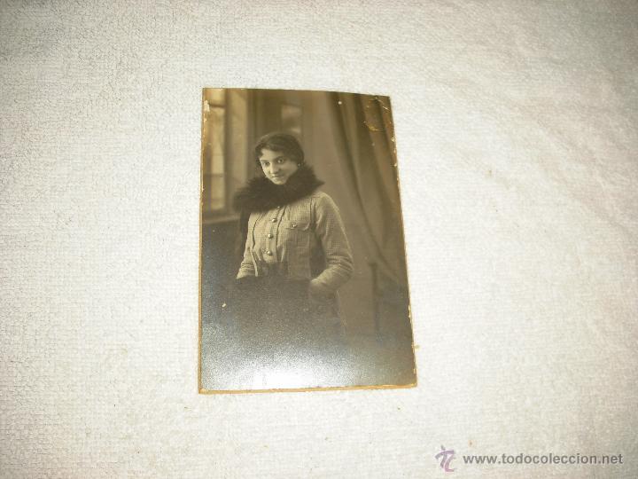 Antique Photography: FOTOGRAFO ALONSO. FOTO ANTIGUA DE MUJER 1915