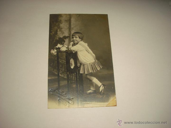 Alte Fotografie: ANTIGUA FOTO DE NINA . FOTO FABREGAT
