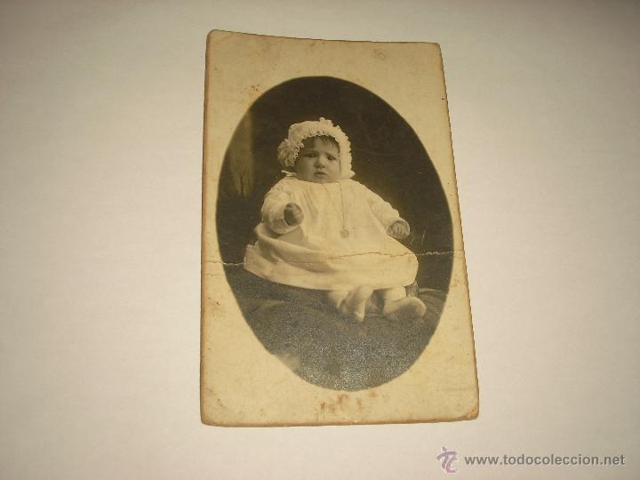 Fotografia antica: ANTIGUA FOTO DE BEBE . FOTOGRAFO DAGUERRE
