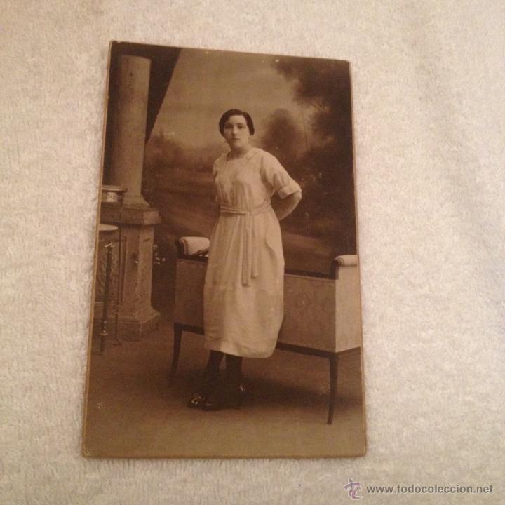 Fotografia antica: ANTIGUA FOTO DE MUJER . FOTOGRAFO J. ALONSO