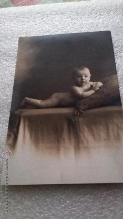 Alte Fotografie: TARJETA POSTAL CON RETRATO DE NI&Ntilde;O PEQUE&Ntilde;O . UNION POSTAL UNIVERSAL NO CIRCULADA