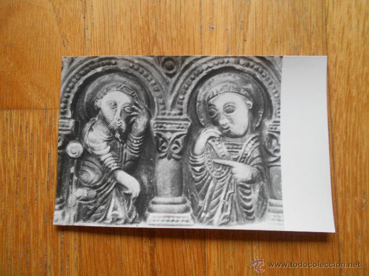 Fotograf&iacute;a antigua: FOTO POSTAL ARCHIVO CUYAS Sant Andreu de Soreda 1 (Vallespir) Detalle Puerta Iglesia Siglo XI
