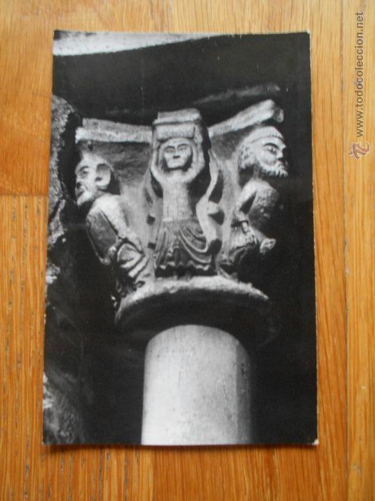 Fotografia antiga: FOTO POSTAL ARCHIVO CUYAS Sant Marti del Canigo 13,(Conflent) Capitel del Claustro