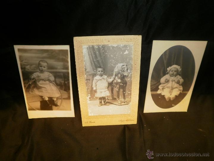 Antique Photography: 3 FOTOGRAFIAS ANTIGUAS DE BEBES