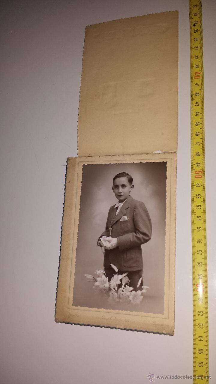Fotograf&iacute;a antigua: COMUNION NI&Ntilde;O - Foto 1