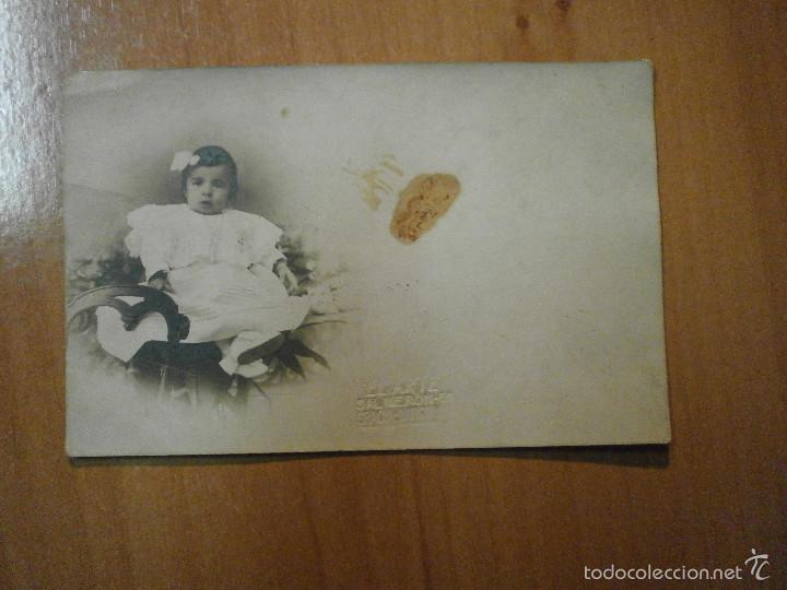 Fotografia antica: TARJETA POSTAL NI&Ntilde;A EL  ARTE