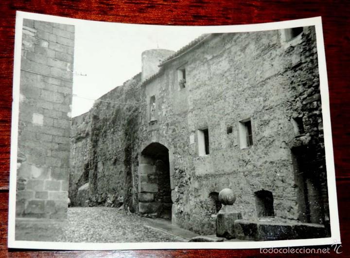 Alte Fotografie: FOTOGRAFIA DE CACERES, MIDE 11,7 X 8,6 CMS. UN POCO MAS PEQUE&Ntilde;A QUE UNA POSTAL.