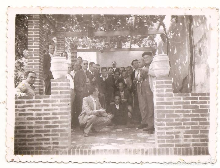 Antique Photography: Alcoy. Foto reverso de postal