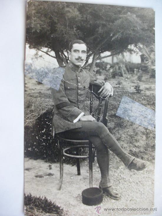 Antique Photography: GUERRA AFRICA : CABO DEL RGTO. INFANTERIA MELILLA N&ordm; 59. MELILLA, 1917