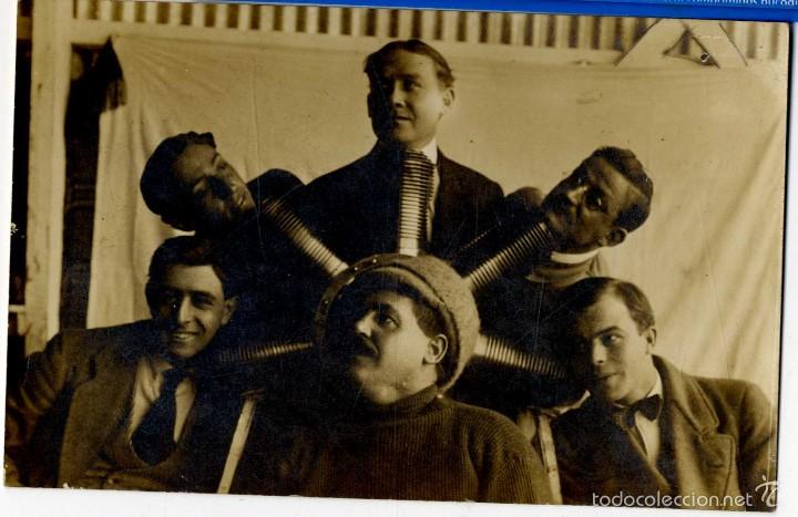 Antique Photography: TARJETA POSTAL  CURIOSO MONTAJE ARGENTINA BUENOS AIRES A&Ntilde;O 1914