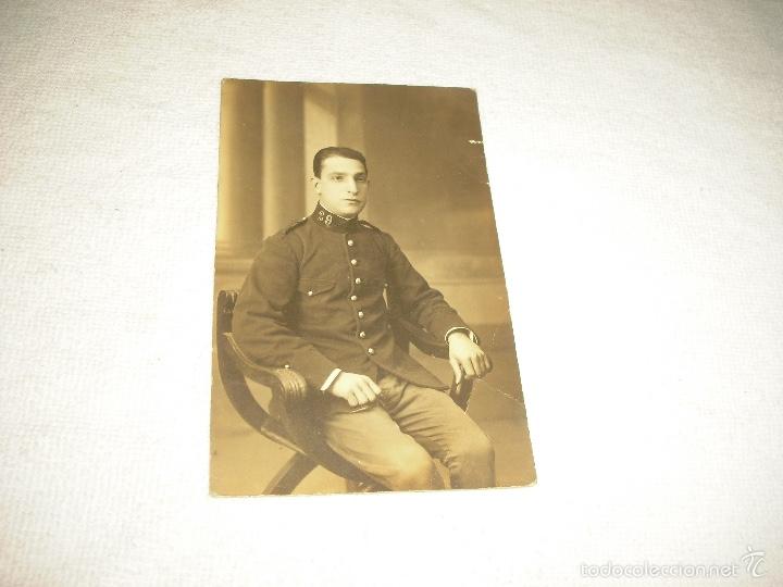 Antique Photography: ANTIGUA FOTO DE MILITAR . STAMP HERE .