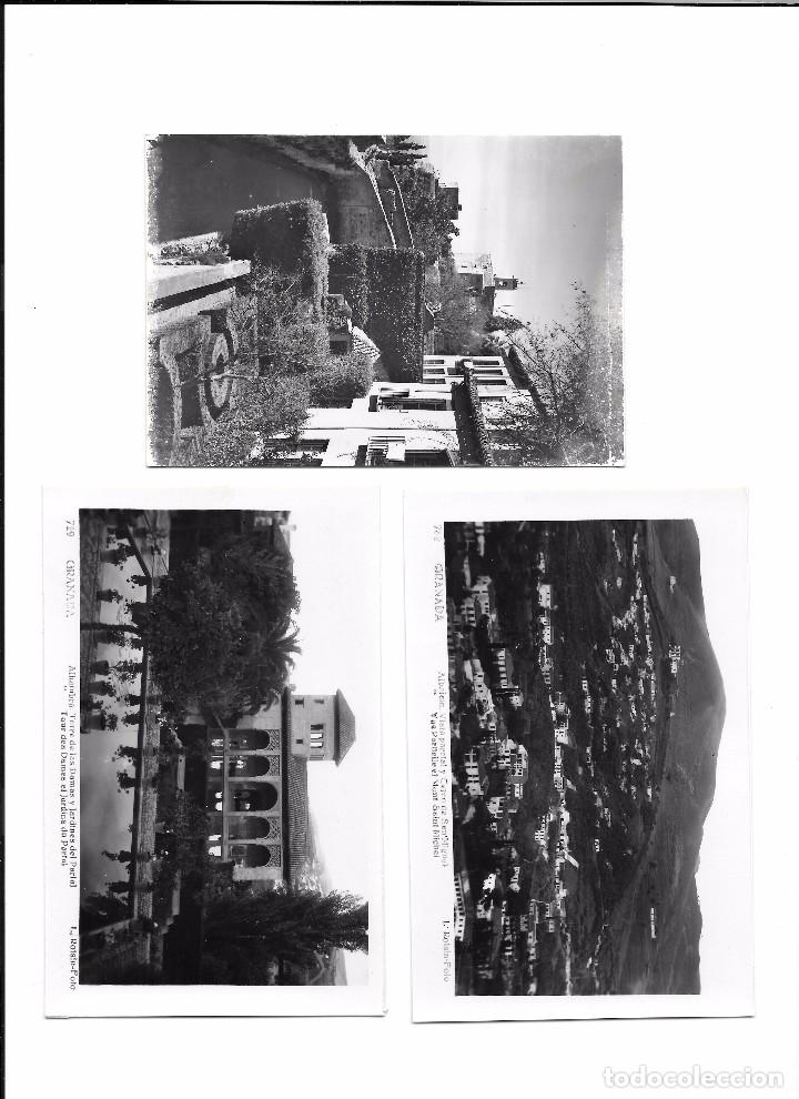 Fotograf&iacute;a antigua: POSTALES GRANADA B/N - Foto 6