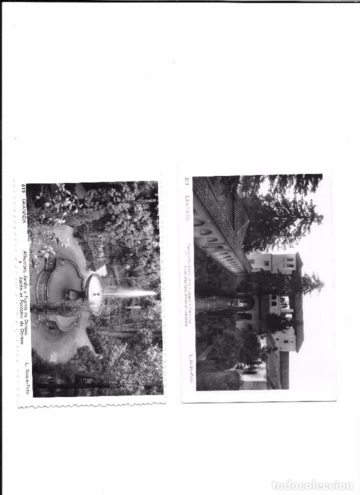 Fotograf&iacute;a antigua: POSTALES GRANADA B/N - Foto 8