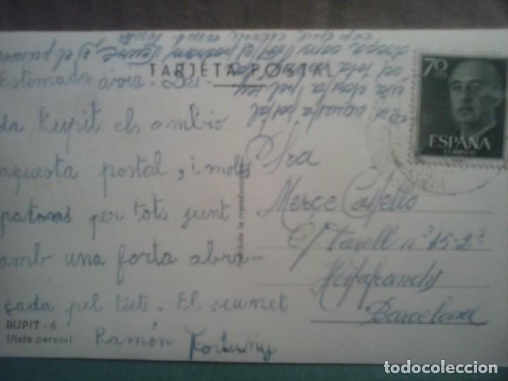Fotograf&iacute;a antigua: TARJETA POSTAL - RUPIT . - Foto 3