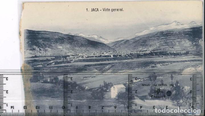 Fotograf&iacute;a antigua: Jaca postal del a&ntilde;o 1911 - Foto 1
