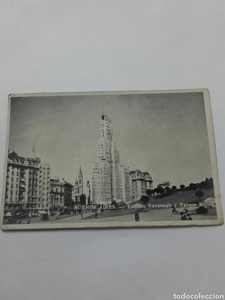 Fotografia antiga: Fotografia edificio de Argentina, targeta postal
