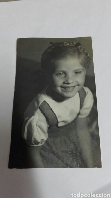 Fotografia antiga: FOTOGRAFIA DE NI&Ntilde;A 1946