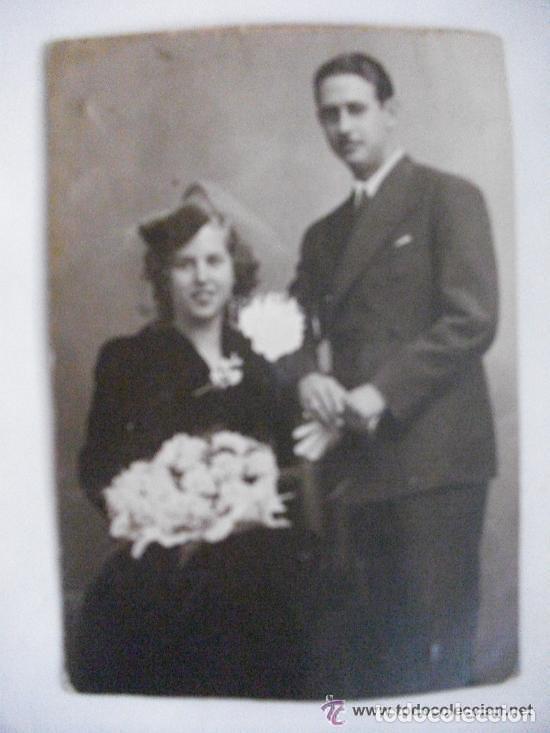 Antique Photography: FOTO DE ESTUDIO DE BODA DE LOS A&Ntilde;OS 30