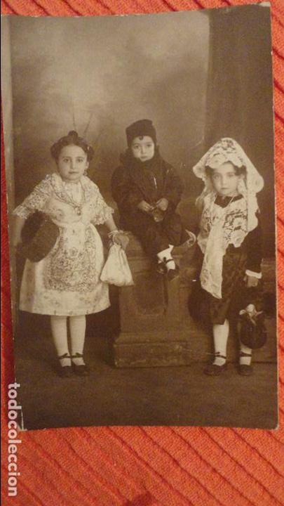 Antique Photography: ANTIGUA FOTOGRAFIA NI&Ntilde;OS EN TRAJE TIPICO FOTO VICTORIANO. CARABANCHEL BAJO. A&Ntilde;OS 20