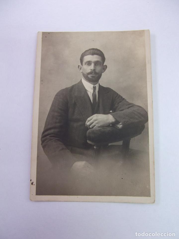 Antique Photography: FOTO POSTAL CIRCULADA FECHA 15 DE ABRIL DE 1924. BIARRIZ. TDKP12