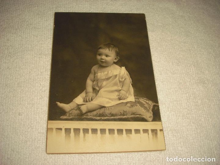 Fotograf&iacute;a antigua: ANTIGUA FOTO DE BEBE . FOTOGRAFO NIEPCE