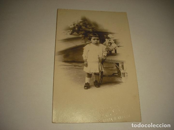 Fotografia antica: FOTO ANTIGUA DE NI&Ntilde;A PEQUE&Ntilde;A . FOTOGRAFO NIEPCE .