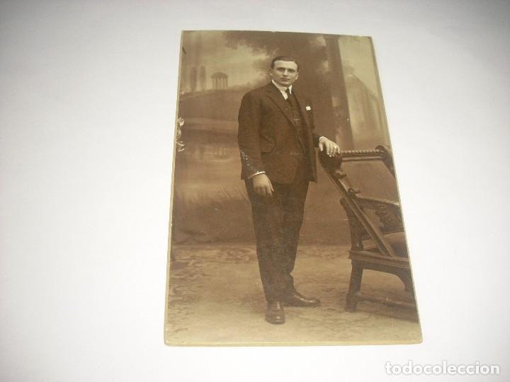 Fotografia antica: ANTIGUA FOTO DE CABALLERO . FOTOGRAFO ALONSO