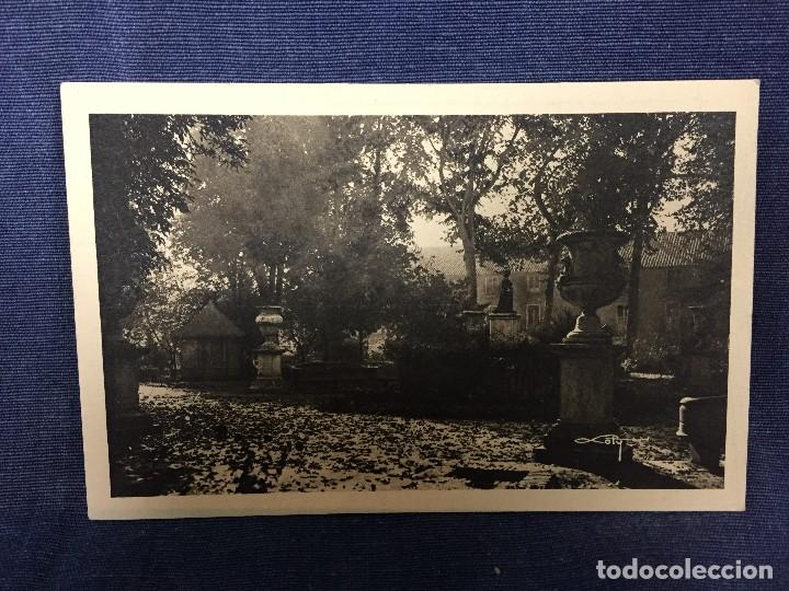 Alte Fotografie: fotograf&iacute;a tarjeta postal bellezas y encantos de aranjuez serie II n&ordm; 16 jard&iacute;n isabel II