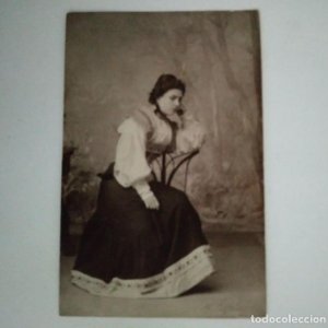 POSTAL FOTOGRÁFICA RETRATO FOTÓGRAFO ANTONI ESPLUGAS I PUIG (1852 - 1929)