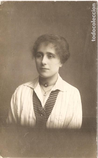 Fotograf&iacute;a antigua: ANTIGUA FOTO, RETRATO DE MUJER, 1919,  8,5X13,5