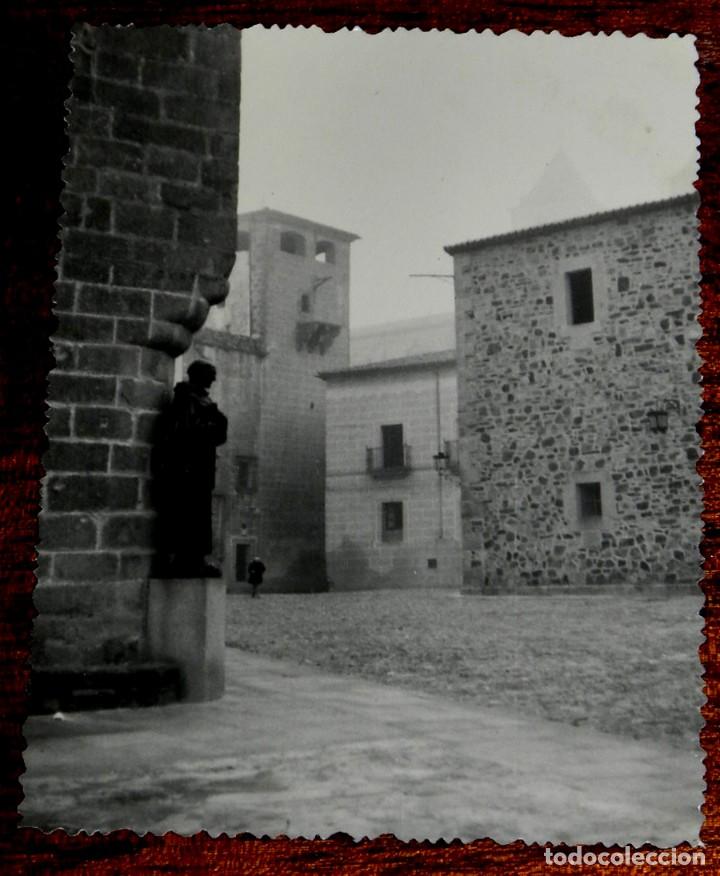 Alte Fotografie: FOTOGRAFIA DE CACERES, MIDE 10,2 X 7,2 CMS.